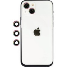 Mey Ithalat®  iPhone 14 Shine Kamera Lens - Rainbow