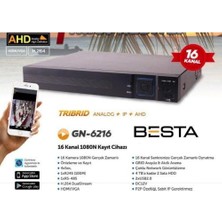 Ahd Dvr 16 Kanal Kamera Kayıt Cihazı KD-6216HS