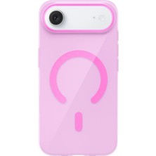 Mey Ithalat®   iPhone 17 Air Pc Blank Magsafe Kapak - Pembe