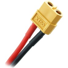 Robomer Xt-60 Kablolu Konnektör (14AWG 10 Cm) XT60