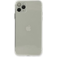 Mey Ithalat®  iPhone 11 Pro Max Kılıf Fly Lens Silikon - Şeffaf