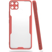 Mey Ithalat®  Realme C15 Kılıf Platin Silikon - Pembe