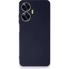 Mey Ithalat®  Realme C55 Kılıf First Silikon - Lacivert