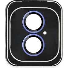Mey Ithalat®  iPhone 16 Pvd Metal Kamera Lens - Mavi
