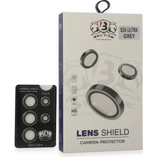 Mey Ithalat®  Samsung Galaxy S24 Ultra Bilvis Titan Kamera Lens - Titan Gri