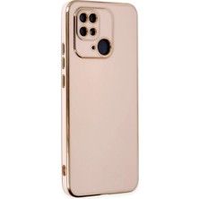 Mey Ithalat®   Redmi 10C Kılıf Volet Silikon - Pembe