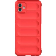Mey Ithalat®  Samsung Galaxy A05 Kılıf Optimum Silikon - Kırmızı