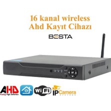 16 Kanal Wireless 1080N Kayıt Cihazı H265 KD-5016W