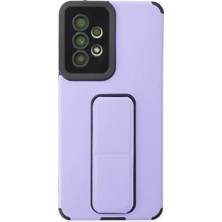 Mey Ithalat®  Samsung Galaxy A53 5g Kılıf Mega Standlı Silikon - Lila