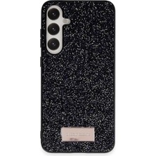 Mey Ithalat®  Samsung Galaxy A25 5g Bright Simli Kapak - Siyah