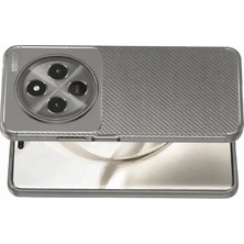 Mey Ithalat®  Tecno Spark 30C Kılıf Auto Focus Karbon Kapak - Gri