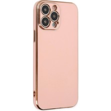 Mey Ithalat®  iPhone 14 Pro Max Kılıf Volet Silikon - Pembe