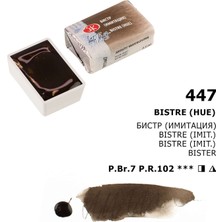 St. Petersburg White Nights Extra-Fine Tam Tablet Sulu Boya 2.5 ml Bistre Hue 447