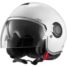 Piaggio Vespa Kask Argentario Visor Jet *beyaz*