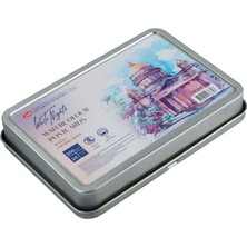 St. Petersburg White Nights Postcards Metal Kutulu Suluboya Kağıdı Rough 300 G 10.5X14.8 cm 24LÜ 791241705