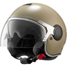 Piaggio Vespa Kask Argentario Visor Jet *bej*