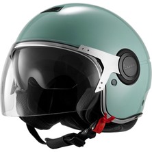 Piaggio Vespa Kask Argentario Visor Jet *yeşil*