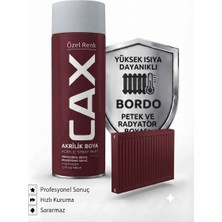 CAXCOLORS Cax Isıya Dayanıklı Petek ve Radyatör Akrilik Sprey Boya 400ML - Hızlı Kuruyan Sararmaz