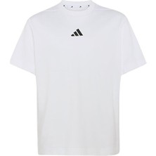 Adidas J Z.n.e. Tee Çocuk Günlük Tişört KC9666 Beyaz