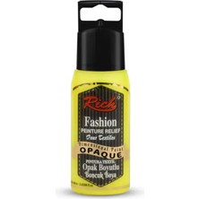Rich Fashion Boyutlu Boncuk Boya 60 cc Neon Sarı 04197