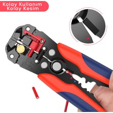 ForWhat Büro Ev Ofis Hobi Takım Çantası Için Kablo Kesici Soyucu Pense