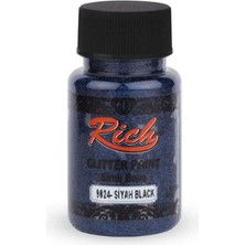 Rich Simli Boya 50 ml Siyah 9024