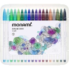 Monami Plus Pen 3000 Pigment Su Bazlı Keçeli Kalem Seti 36LI