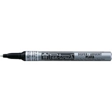 Sakura Pen-Touch Permanent Metallic Marker Kalem 1.0 mm Silver 41302