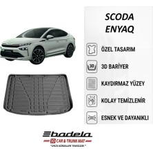 Badela 2025-2026 Skoda Enyaq Bagaj Havuzu 3D Kauçuk