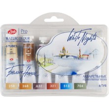 St. Petersburg White Nights Extra-Fine Tüp Sulu Boya Seti 10 ml 6lı St. Petersburg Palette 191392107