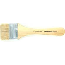 Art Design 713 Beyaz Bristle Kıl Zemin Fırça No6