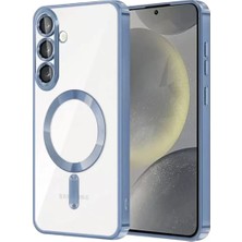 Poyraz Market Newface Samsung Galaxy S25 Fe Kross Magneticsafe Kapak - Sierra Blue
