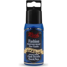 Rich Fashion Boyutlu Boncuk Boya 60 cc Opak Mavi 02631