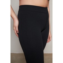 Mery Mery Boutique Kadın Büyük Beden Toparlayıcı Yüksek Bel Fitilli Tayt