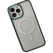 Eco Port Apple Iphone 15 Pro Max Kılıf Room Magneticsafe Silikon - Köknar Yeşili