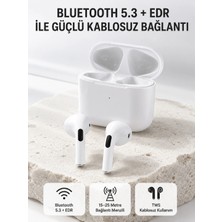 Mey ® Tws Kablosuz Bluetooth Kulaklık 3 Saat Müzik 4 Saat Konuşma Şarj Kutulu Najmaddin