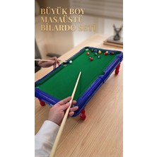 Empressco Büyük Boy Masaüstü Bilardo Oyunu 65X37X17 cm – Taşınabilir Bilardo Seti, Top ve Istaka Dahil
