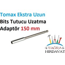 Tomax Manyetik Mıknatıs Bits Uzatma Adaptörü 150MM Ekstra Uzun