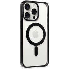 Eco Port Apple Iphone 15 Pro Kılıf Erozi Magsafe Kapak - Siyah