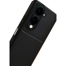 Eco Port Vivo Y29S Auto Focus Karbon Kapak - Siyah