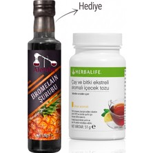 Herbalife Limon Aromalı 51 gr Küçük Çay (Alembic Bromelain Hediyeli)