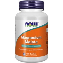 Now Magnesium Malate 180 Tablet