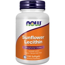 Now Sunflover Lecithin 100 Kapsül