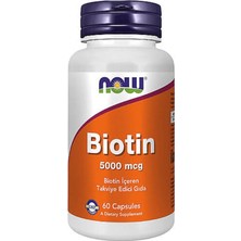 Now Biotin 60 Kapsül
