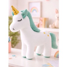 BaNaDa Oyuncak Peluş Unicorn Figürlü Uyku Arkadaşı Yastık 33 Cm.