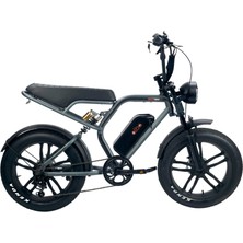 Heugers Alba Motobike X1 48V 720WH Elektrikli Bisiklet – 20X4.0 Fat Lastik, Hidrolik Disk Fren, Çift Süspansiyon, Anahtarlı Kontak