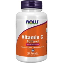 Now Vitamin C Buffered 100 Kapsül