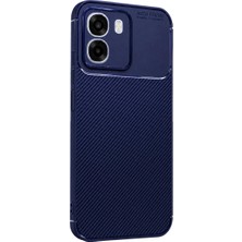 Negok Newface Oppo Oppo A6T 5g Auto Focus Karbon Kapak - Lacivert