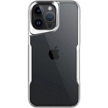 Eco Port Apple Iphone 14 Pro Max Kılıf Boyi Silikon Kapak - Gümüş