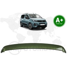 Fa Otomotiv Opel Combo Bagaj Üstü Spoiler Haki Yeşil (Knq) Boyalı 2024 Model ve Sonrası